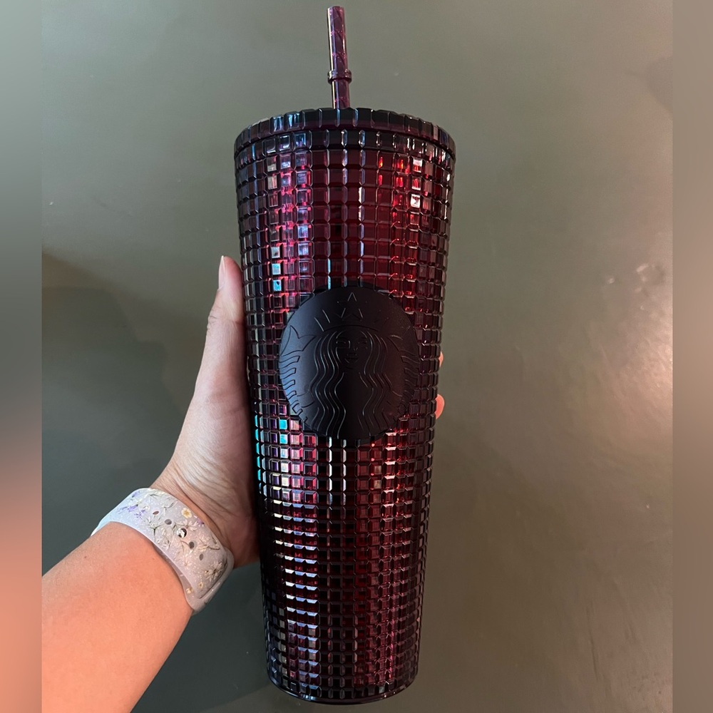 Wine/Maroon Starbucks Tumbler